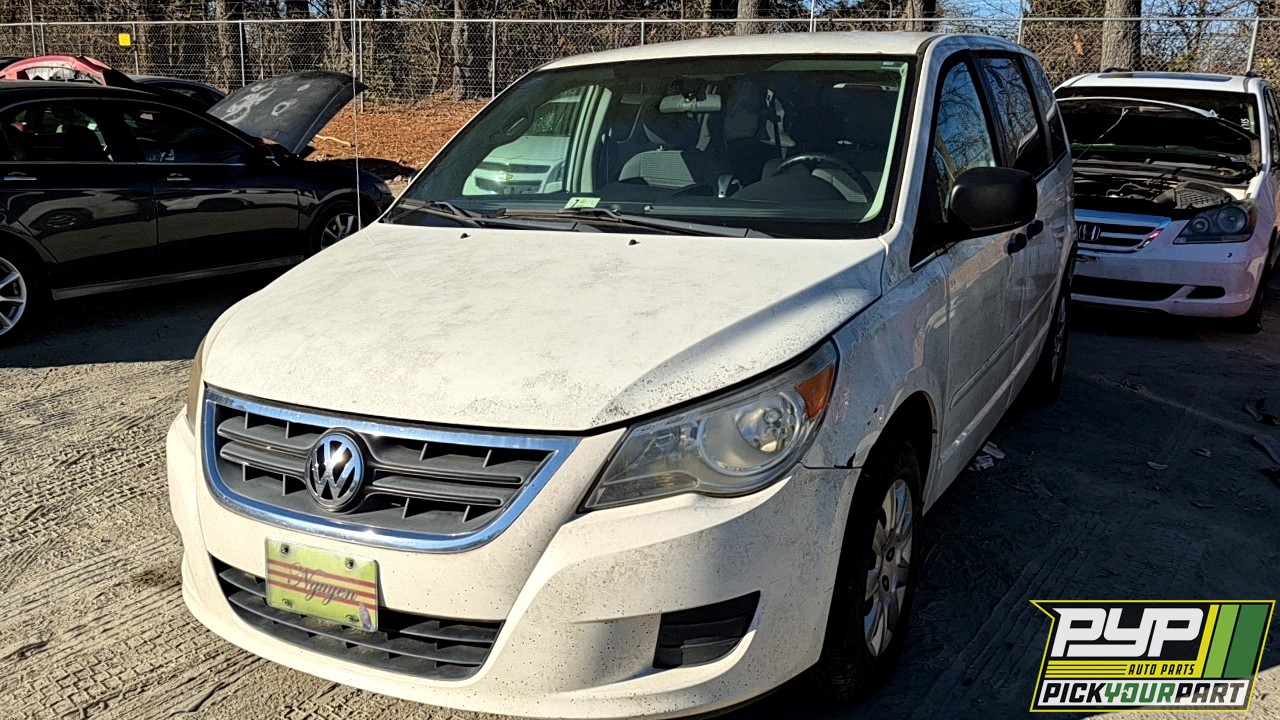 2009 VOLKSWAGEN ROUTAN partes disponibles