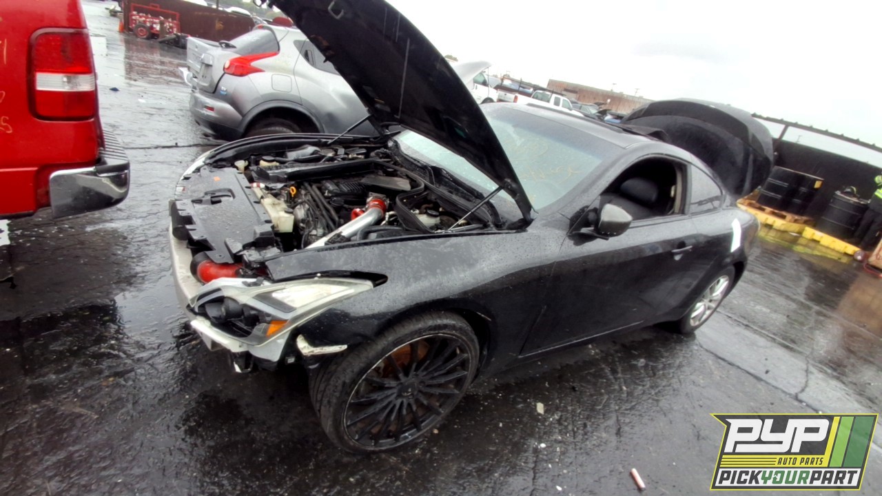 2010 INFINITI G37 partes disponibles