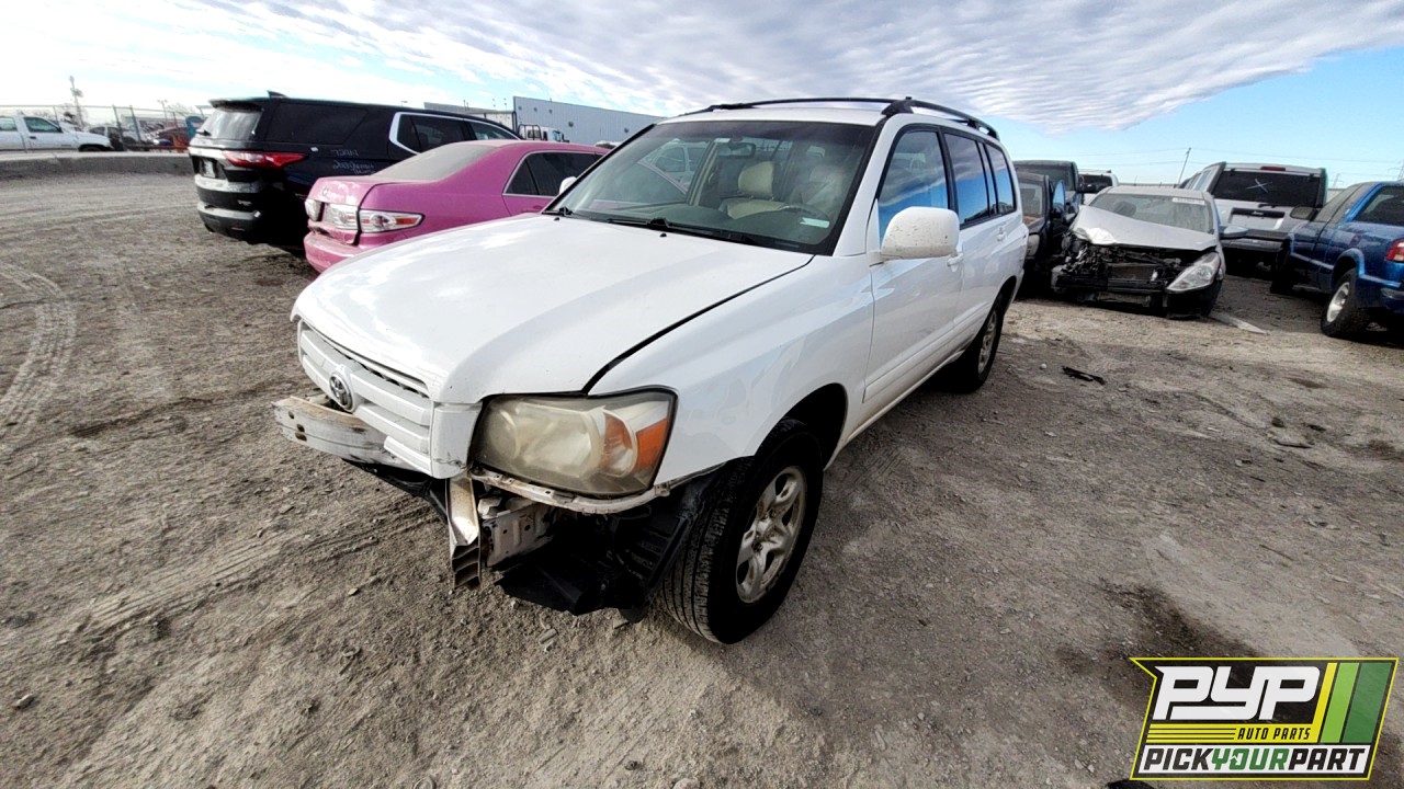2004 TOYOTA HIGHLANDER available for parts