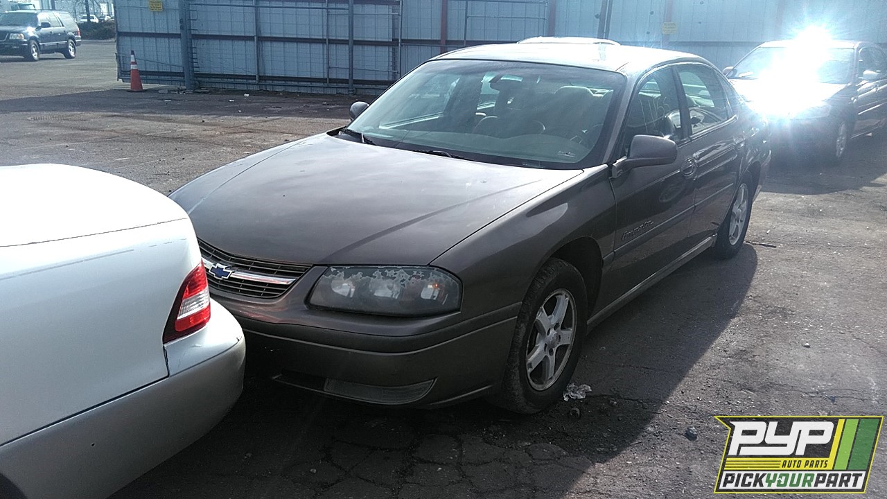 2003 CHEVROLET IMPALA partes disponibles