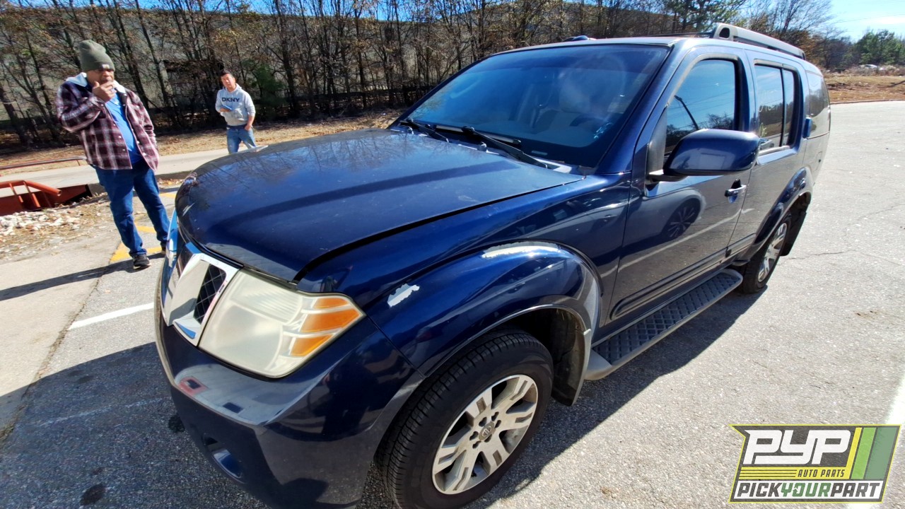 2010 NISSAN PATHFINDER partes disponibles