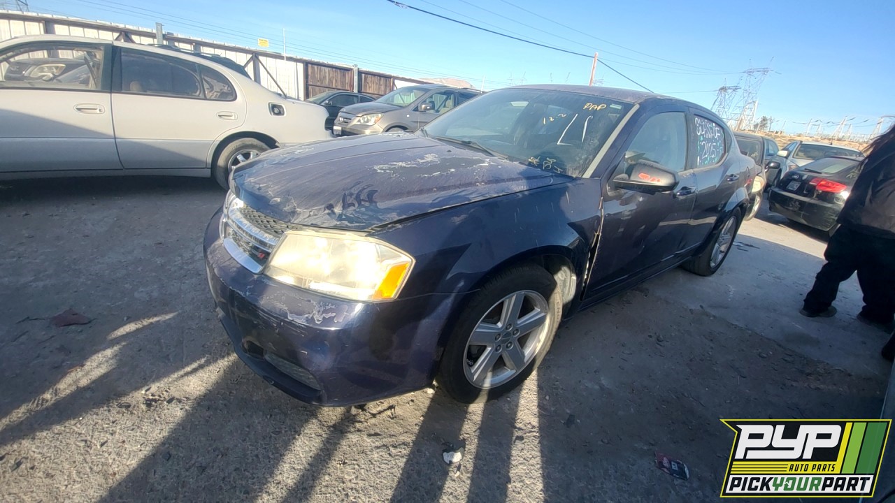2013 DODGE AVENGER partes disponibles