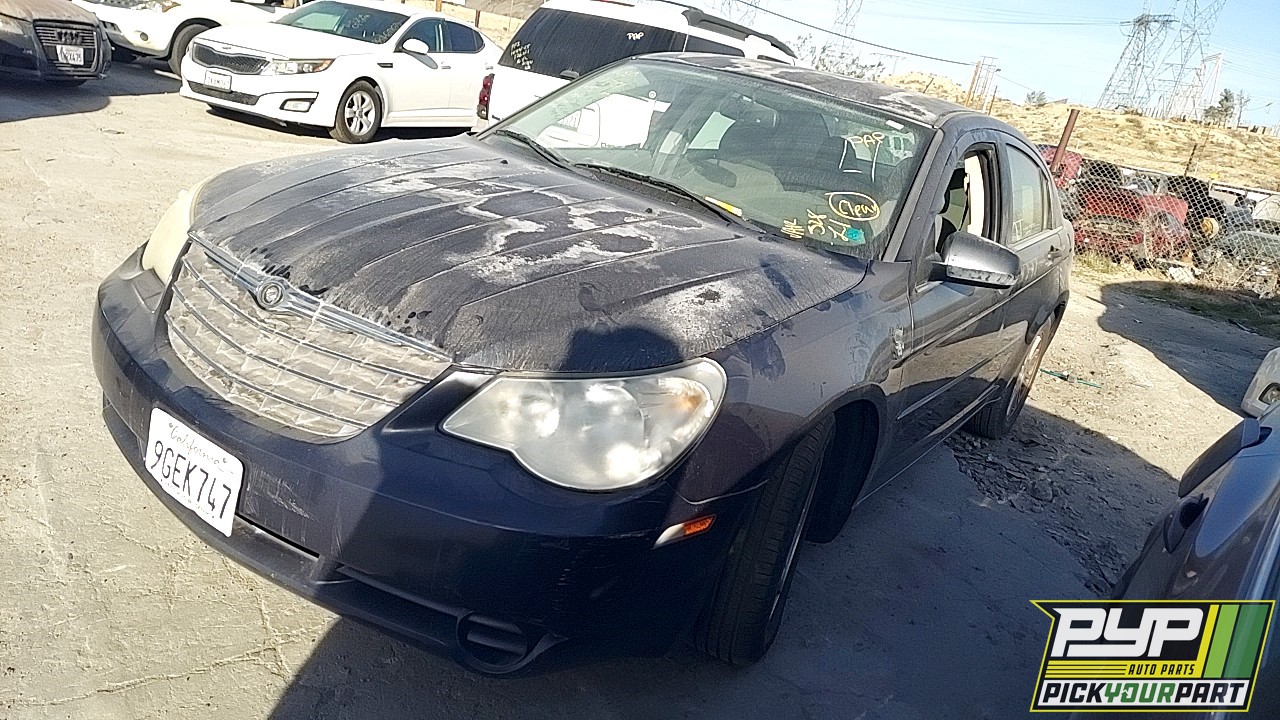 2007 CHRYSLER SEBRING partes disponibles
