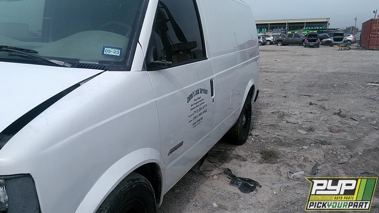 2002 CHEVROLET ASTRO partes disponibles