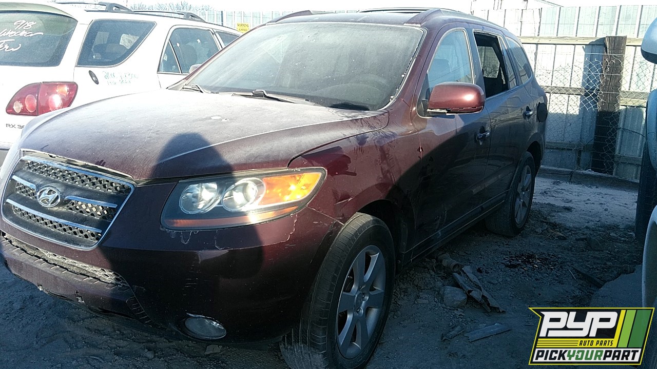 2007 HYUNDAI SANTA FE partes disponibles