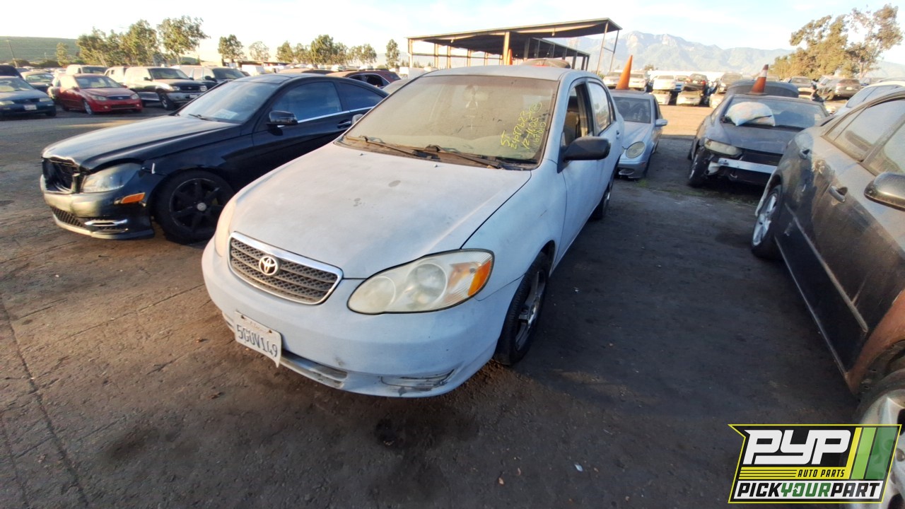 2004 TOYOTA COROLLA available for parts