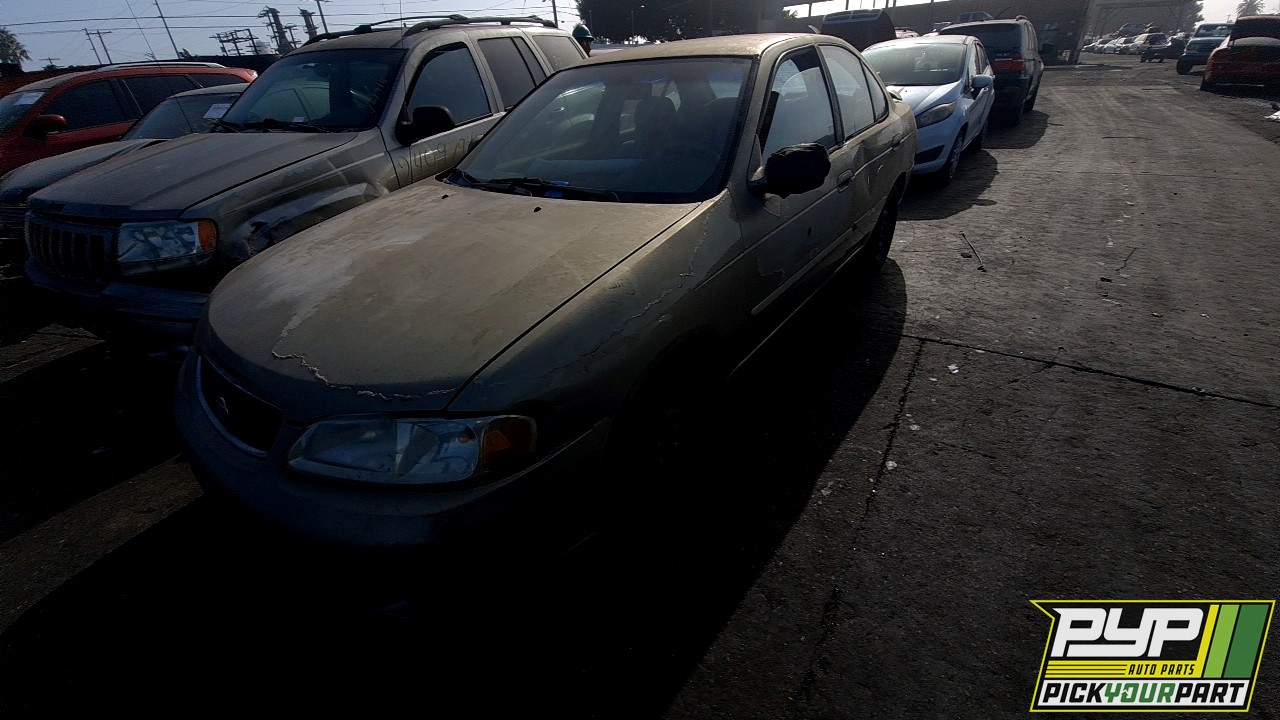 2001 NISSAN SENTRA available for parts