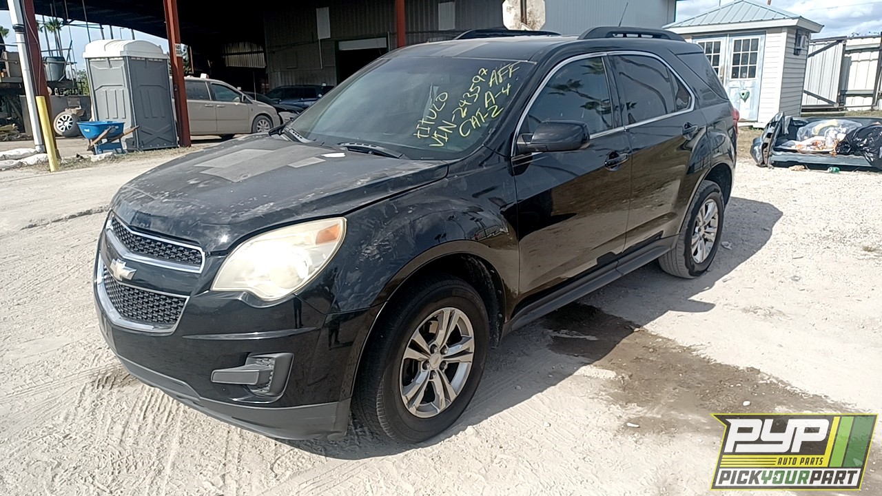 2011 CHEVROLET EQUINOX partes disponibles