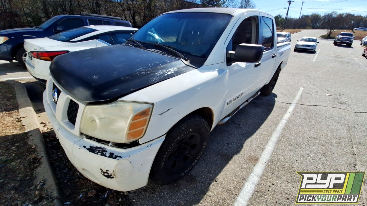2005 NISSAN TITAN partes disponibles