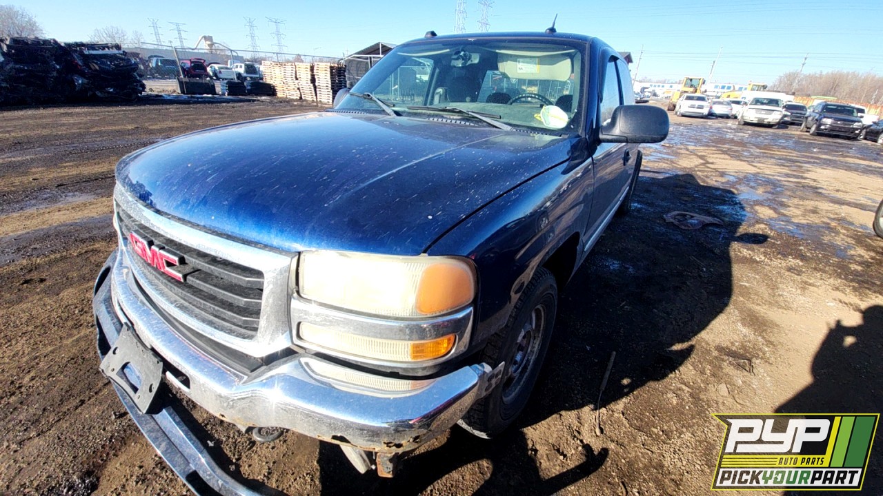 2004 GMC SIERRA 1500 partes disponibles