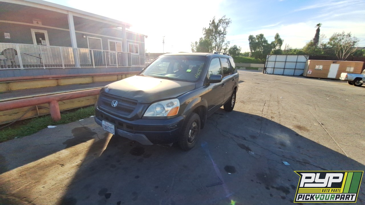 2003 HONDA PILOT partes disponibles