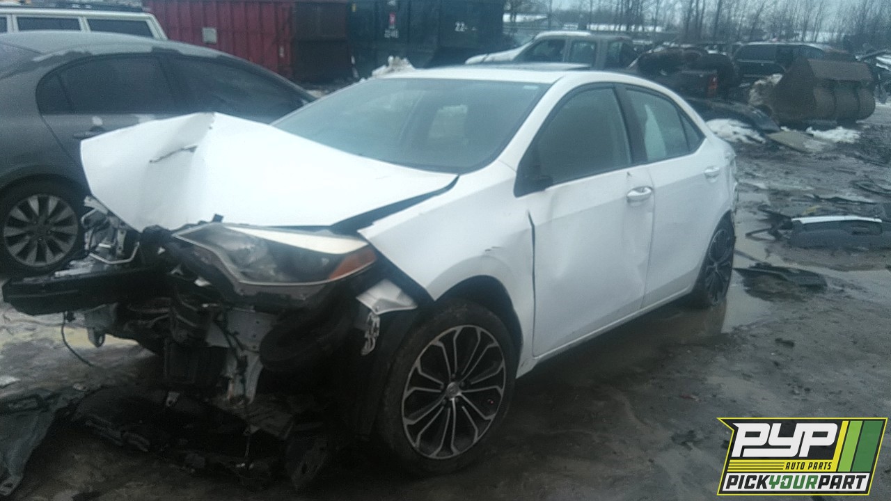 2014 TOYOTA COROLLA partes disponibles