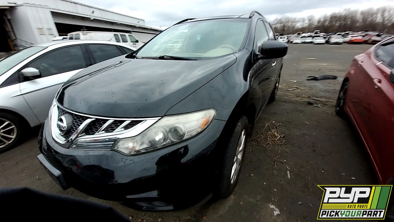 2012 NISSAN MURANO partes disponibles