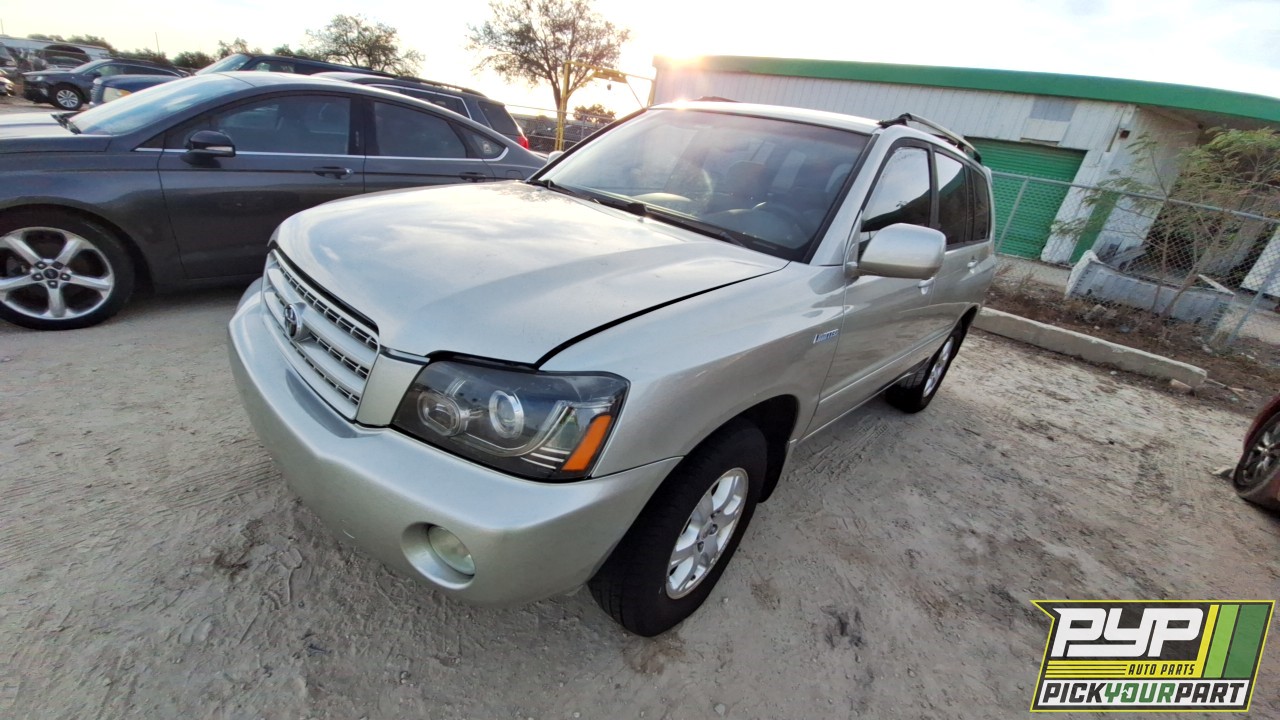 2003 TOYOTA HIGHLANDER partes disponibles