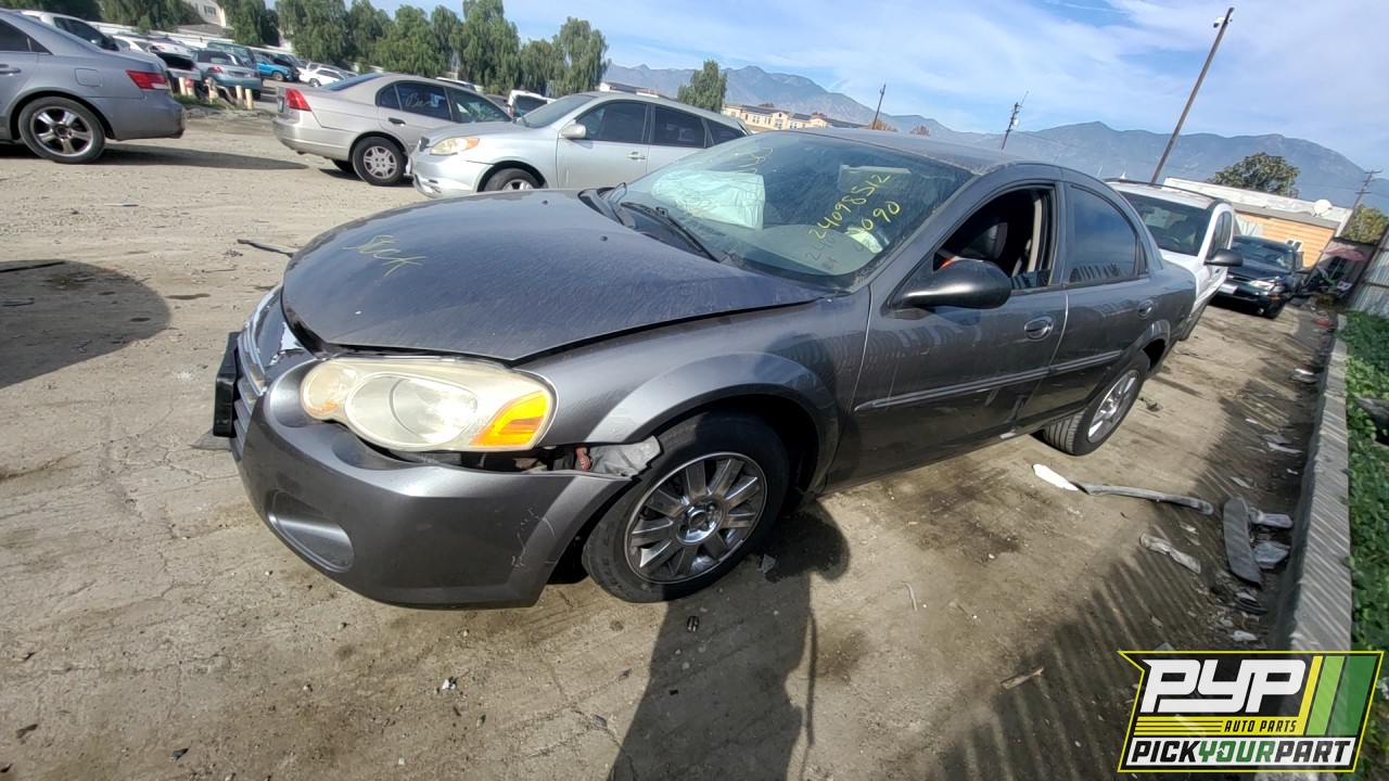 2004 CHRYSLER SEBRING partes disponibles