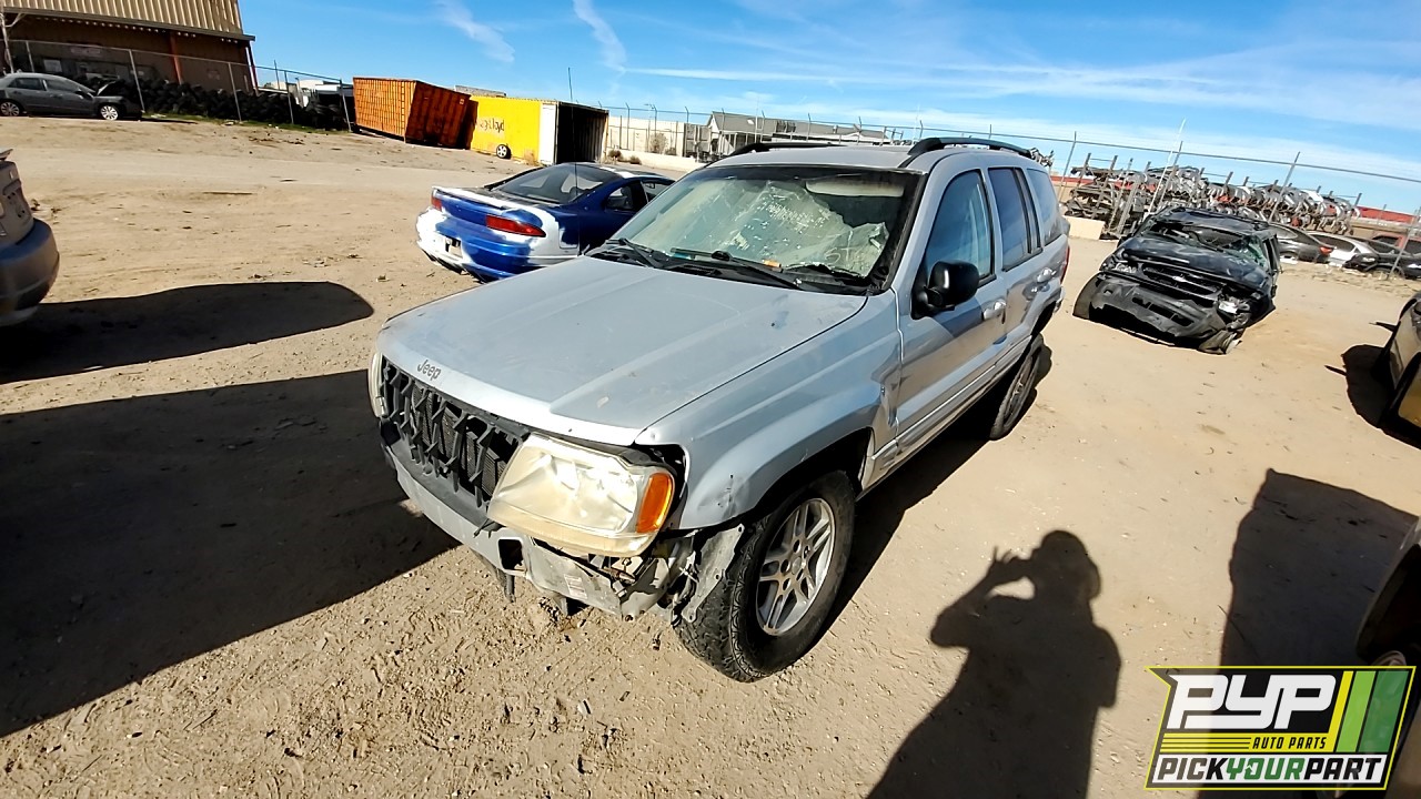 2003 JEEP GRAND CHEROKEE partes disponibles