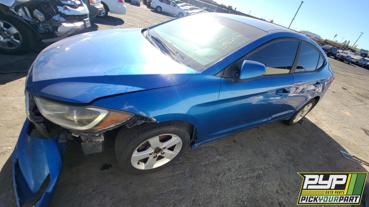 2017 HYUNDAI ELANTRA partes disponibles