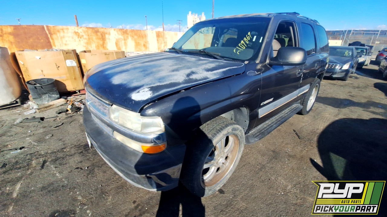 2003 CHEVROLET TAHOE partes disponibles