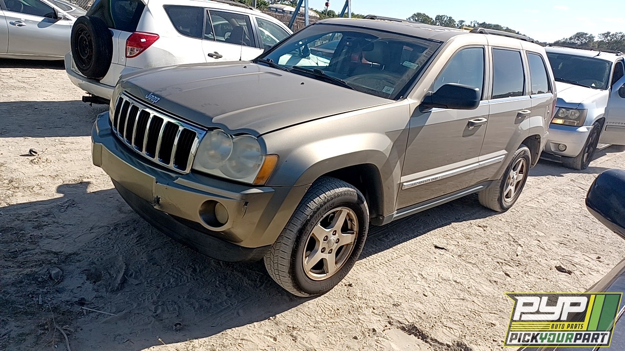 2005 JEEP GRAND CHEROKEE partes disponibles