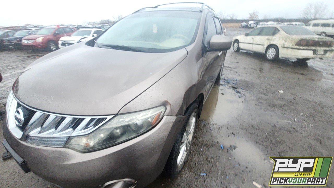 2009 NISSAN MURANO available for parts