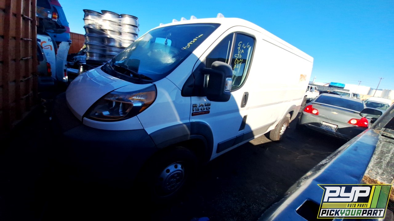 2018 RAM PROMASTER 1500 available for parts