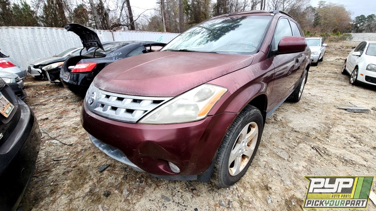 2005 NISSAN MURANO available for parts
