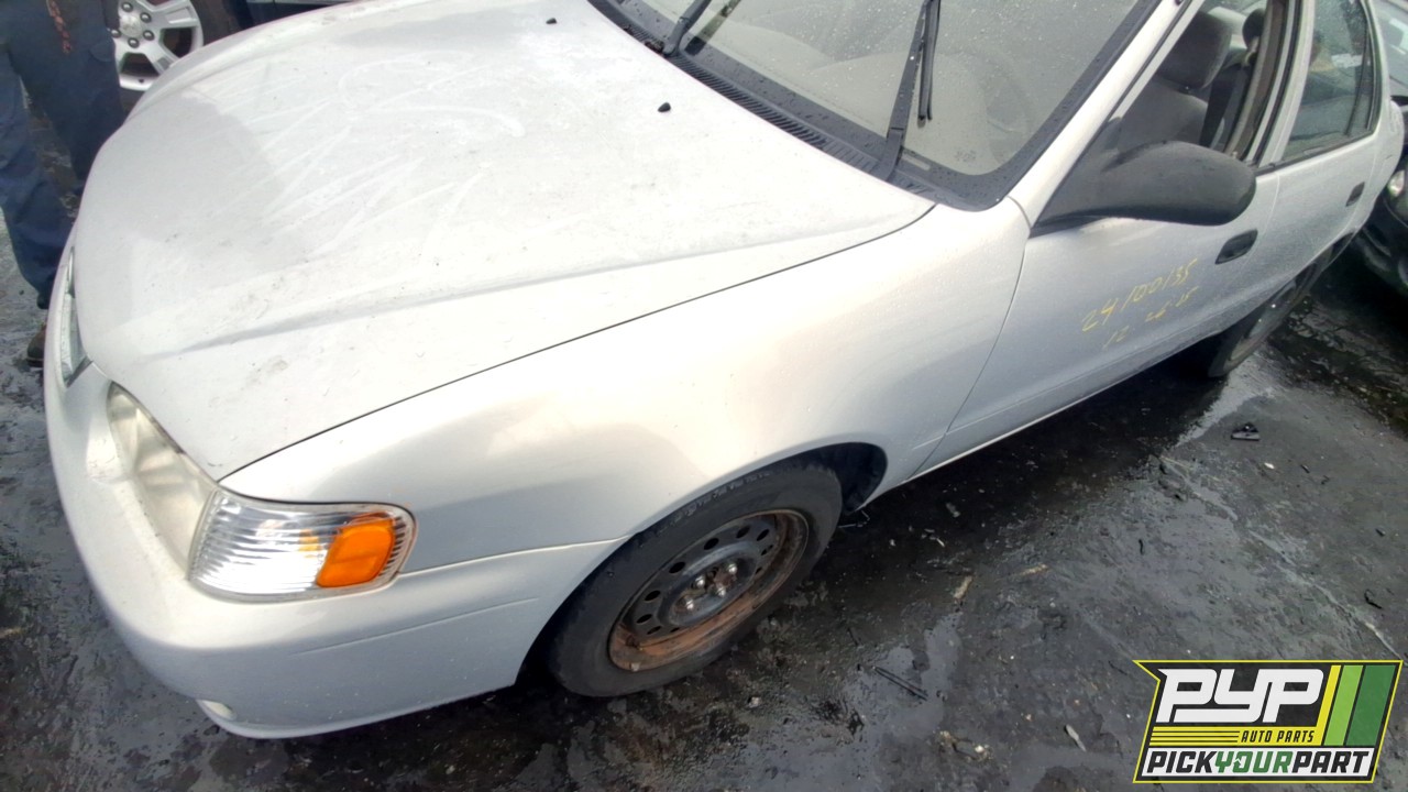 2002 TOYOTA COROLLA partes disponibles