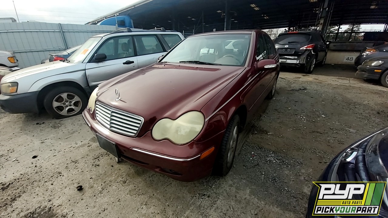2001 MERCEDES-BENZ C320 partes disponibles