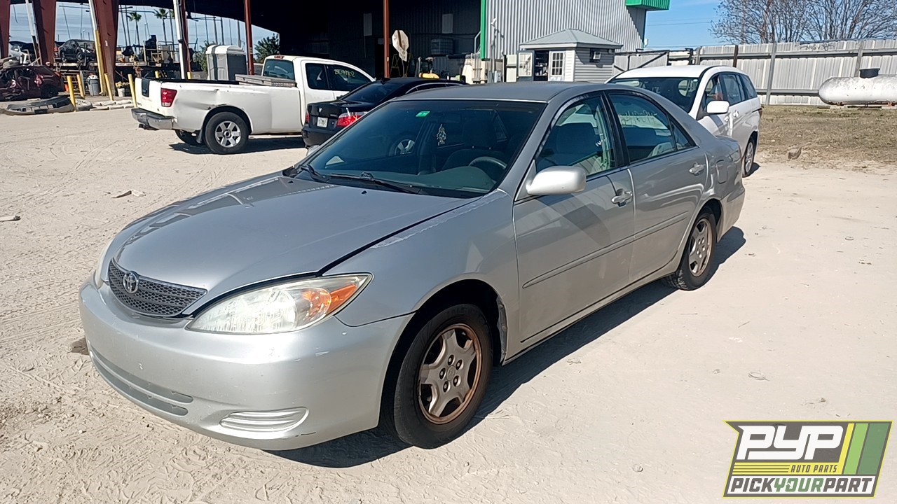 2002 TOYOTA CAMRY partes disponibles