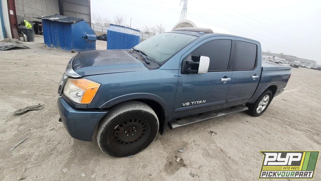 2012 NISSAN TITAN partes disponibles
