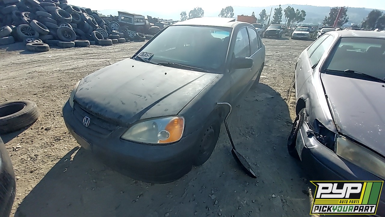2002 HONDA CIVIC available for parts