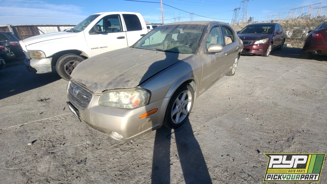 2002 NISSAN MAXIMA partes disponibles