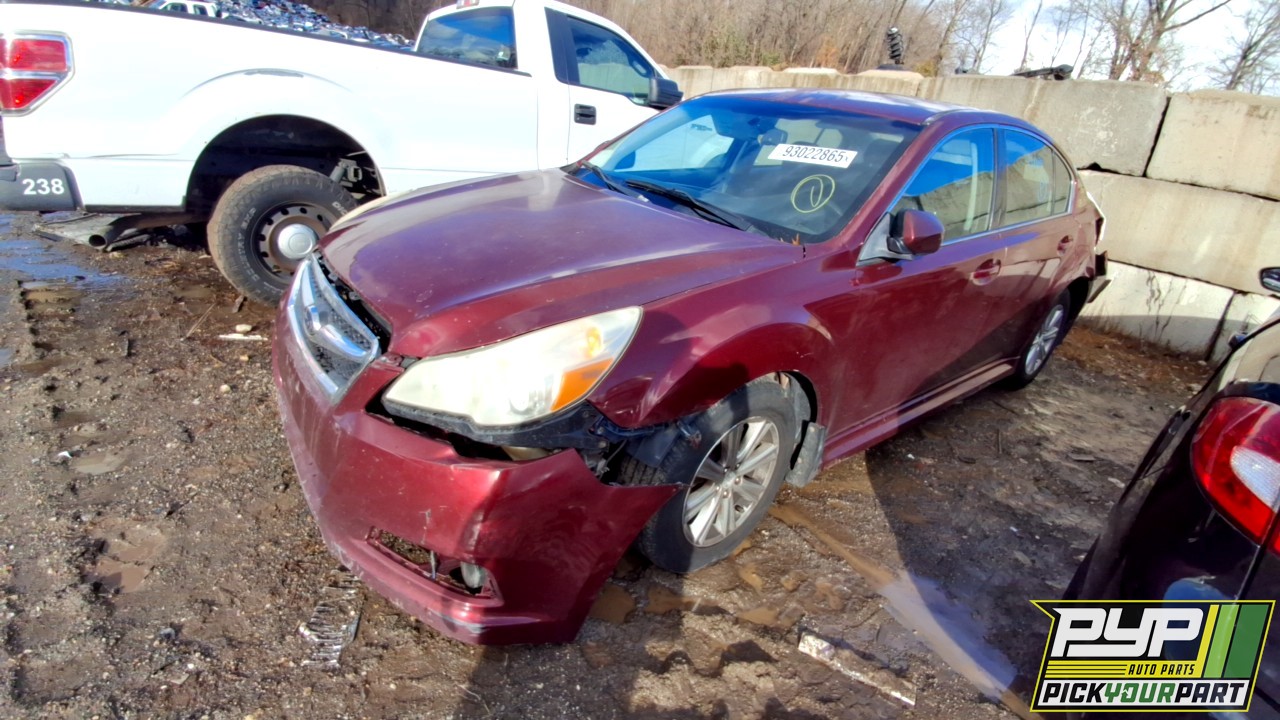 2011 SUBARU LEGACY partes disponibles