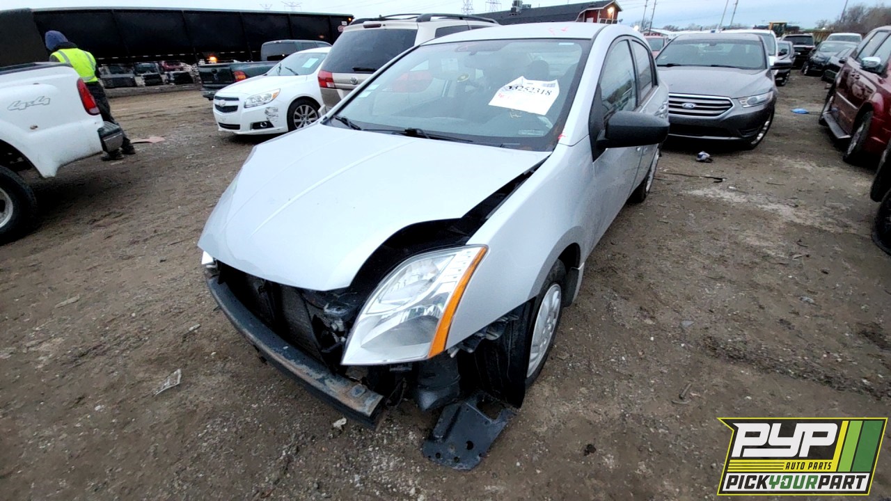2012 NISSAN SENTRA partes disponibles