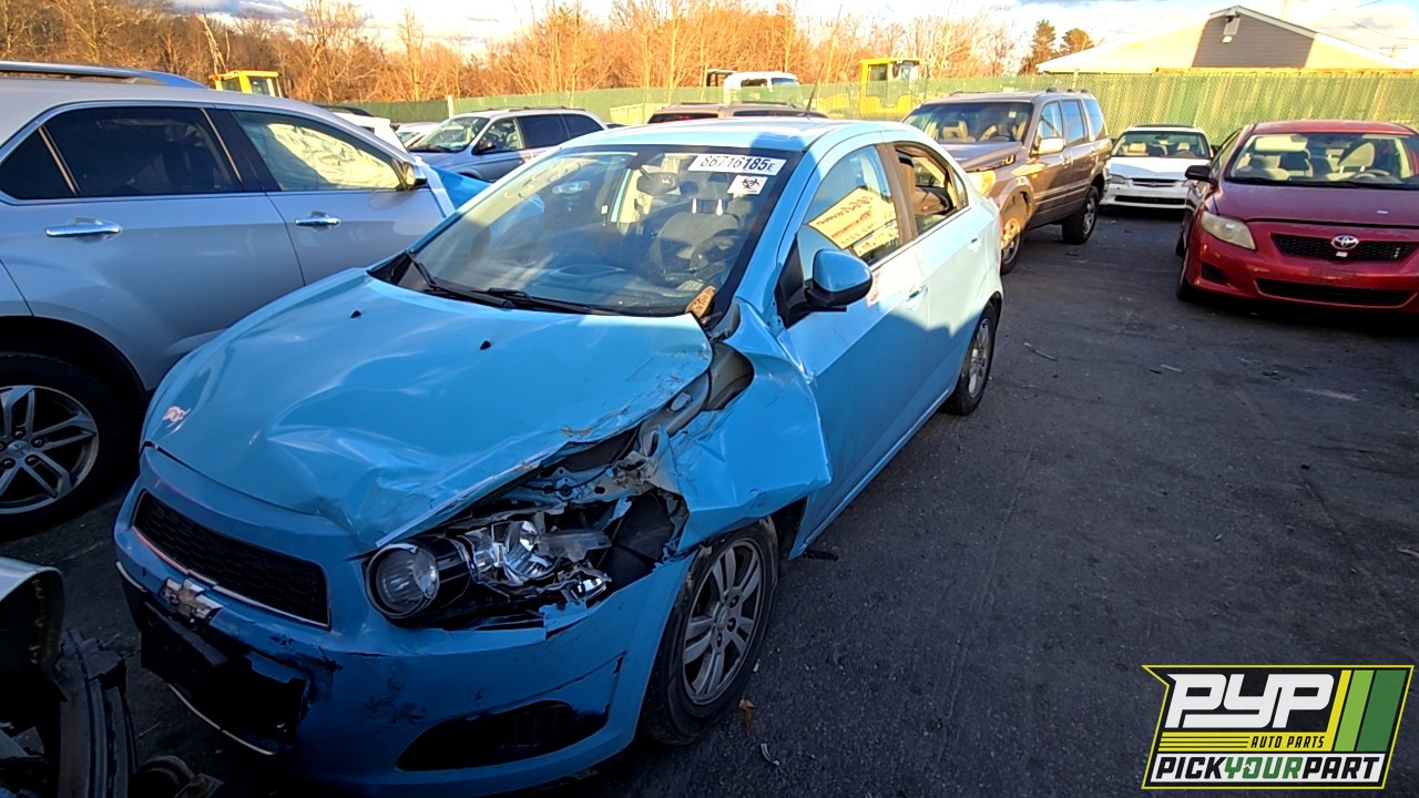2014 CHEVROLET SONIC available for parts