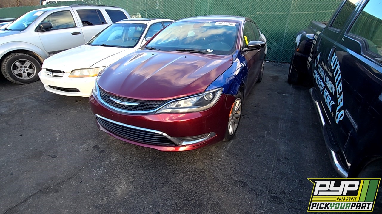 2016 CHRYSLER 200 available for parts