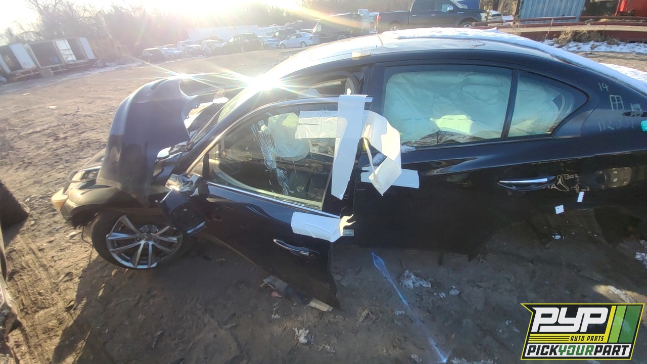 2014 INFINITI Q50 partes disponibles