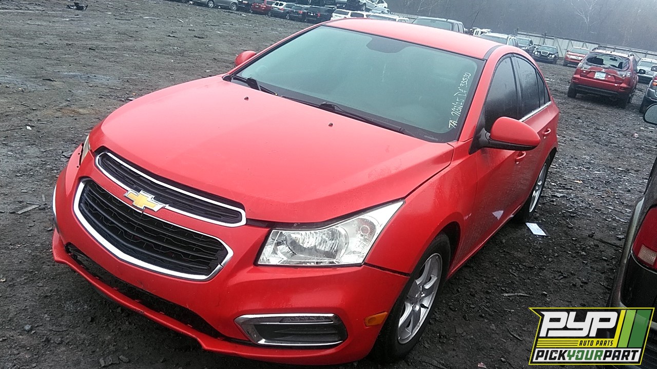 2015 CHEVROLET CRUZE partes disponibles