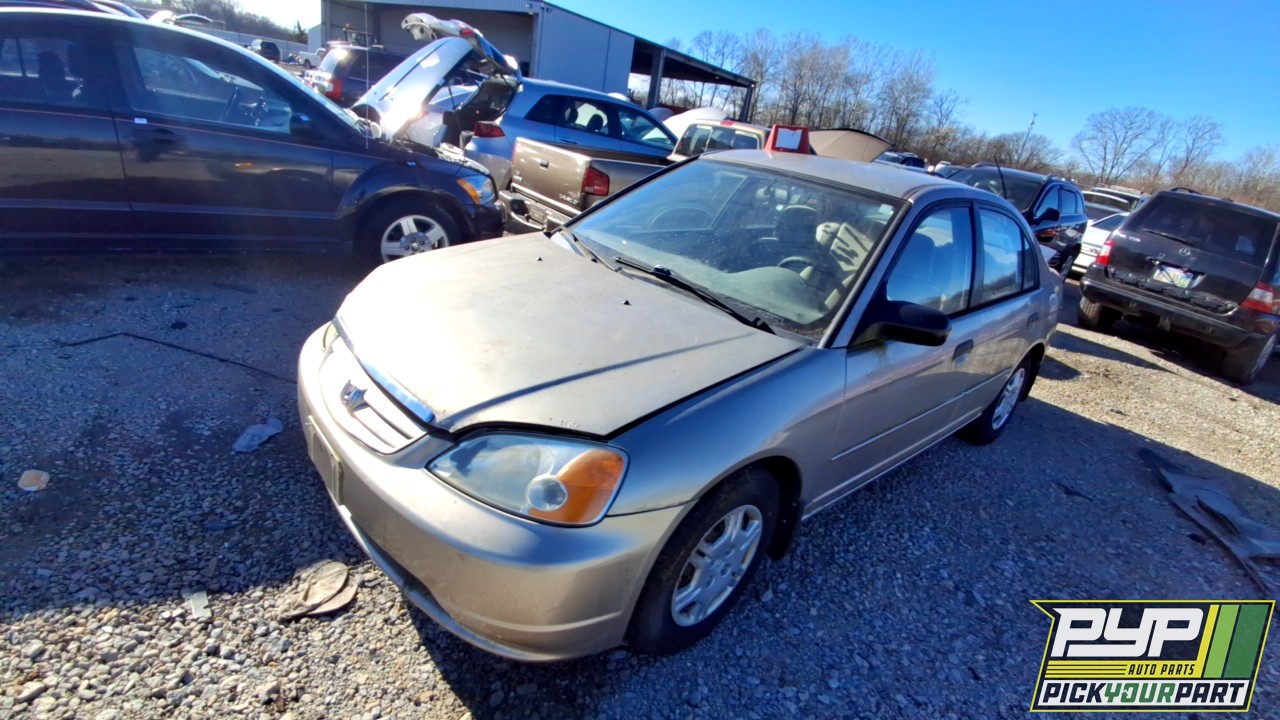 2001 HONDA CIVIC partes disponibles