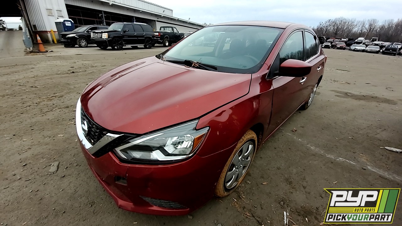 2017 NISSAN SENTRA partes disponibles