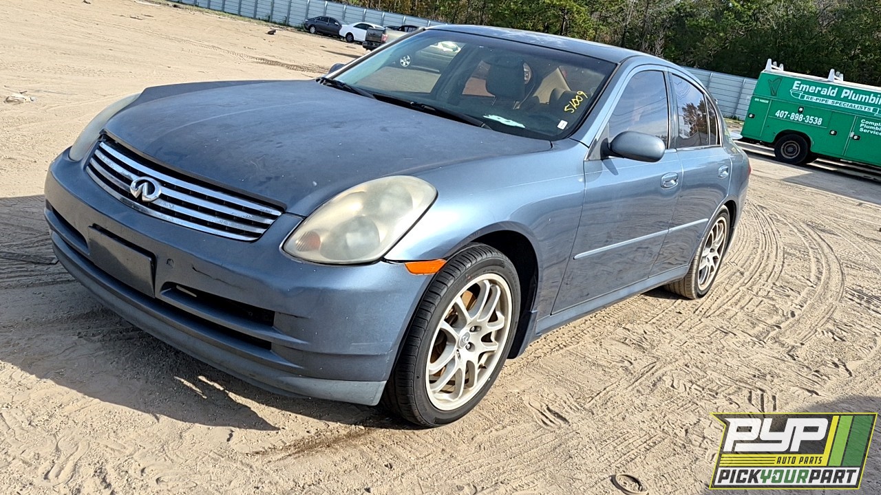2006 INFINITI G35 available for parts