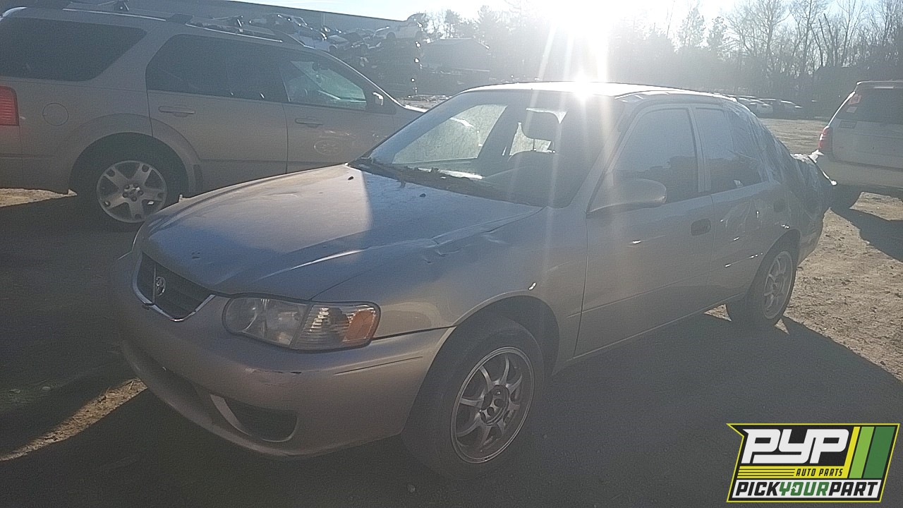 2002 TOYOTA COROLLA available for parts