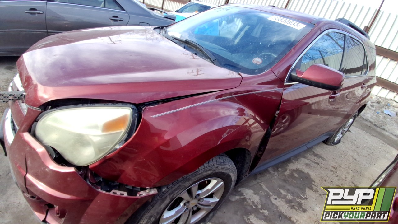 2010 CHEVROLET EQUINOX partes disponibles