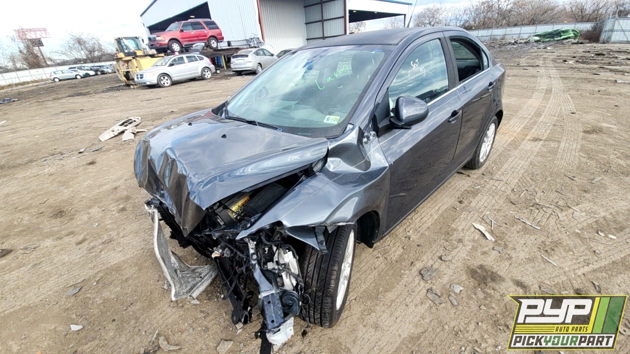 2012 CHEVROLET SONIC partes disponibles