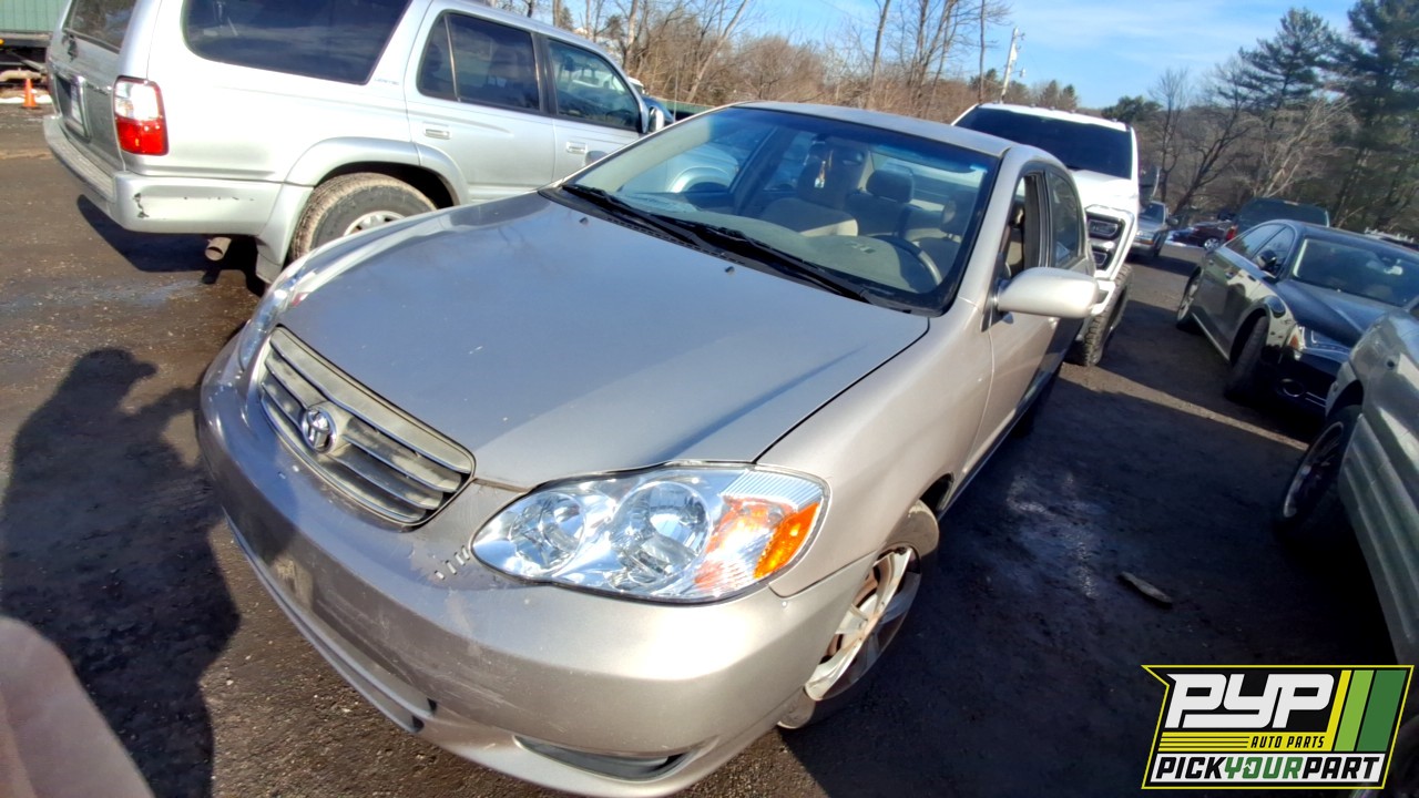 2003 TOYOTA COROLLA available for parts