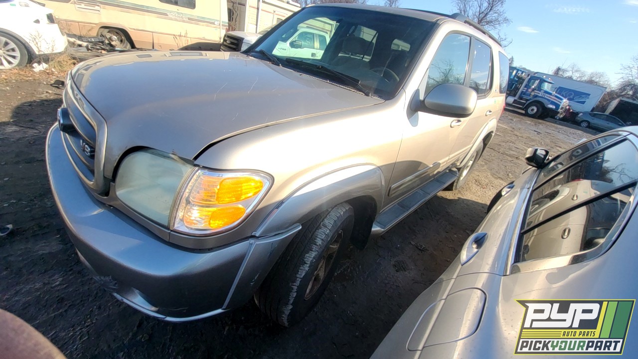 2002 TOYOTA SEQUOIA available for parts