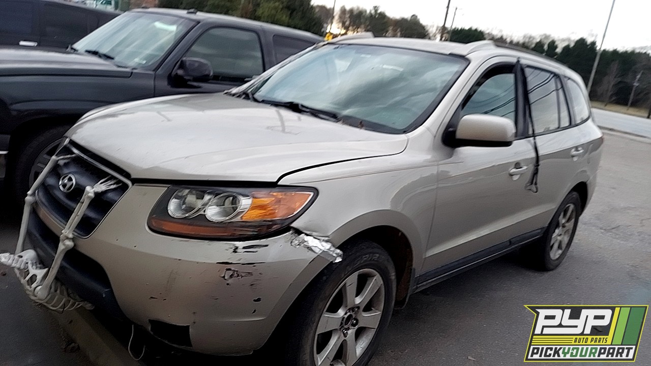 2007 HYUNDAI SANTA FE partes disponibles