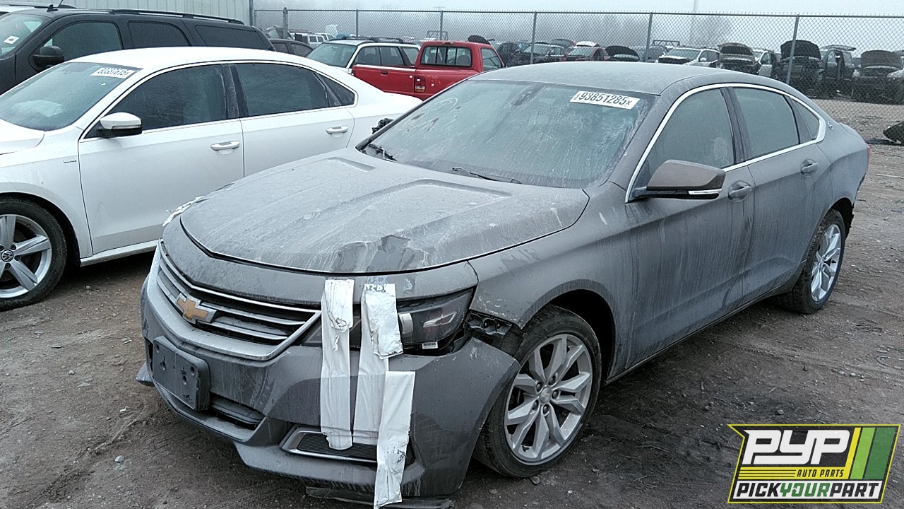 2017 CHEVROLET IMPALA partes disponibles