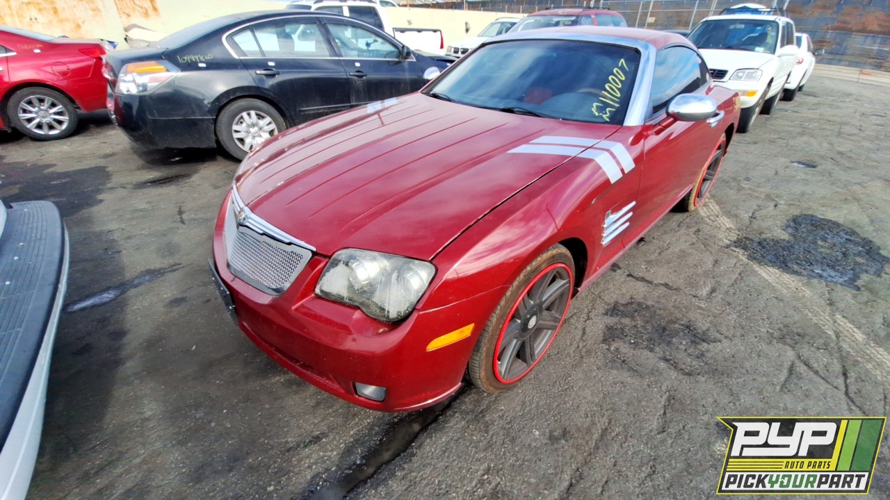2005 CHRYSLER CROSSFIRE partes disponibles