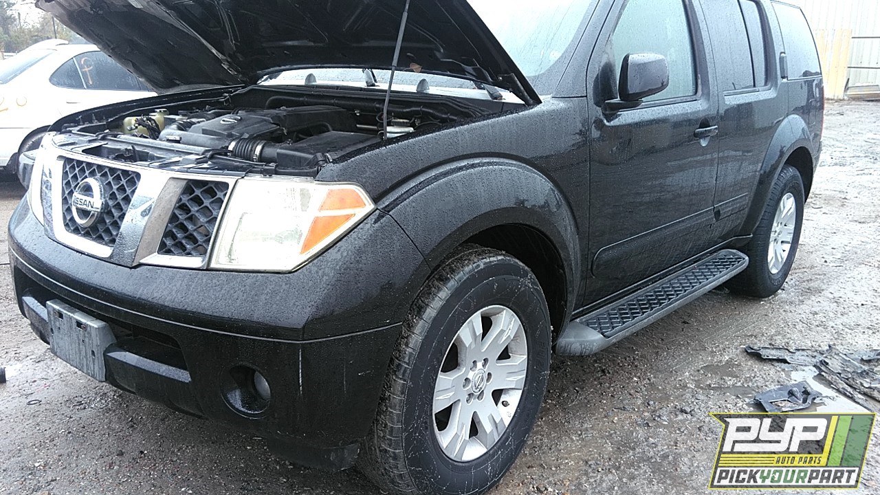 2007 NISSAN PATHFINDER partes disponibles